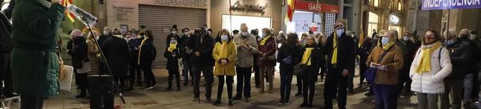 Marxa a Lleida per la llibertat dels independentistes presos