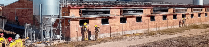 Controlat un incendi que ha cremat una granja de truges a Sant Martí de Maldà