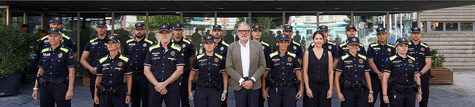 La Guàrdia Urbana de Lleida suma 17 nous agents de policia local