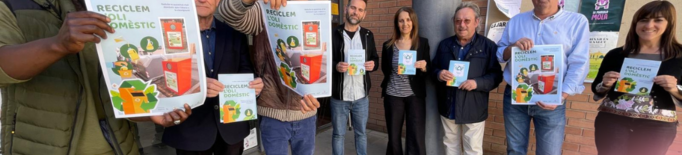 Nous contenidors per fomentar el reciclatge d'oli domèstic als Centres Cívics de Lleida