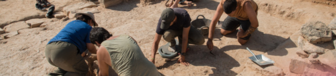 La UdL descobreix nous espais de treball al jaciment de Gebut, a Soses