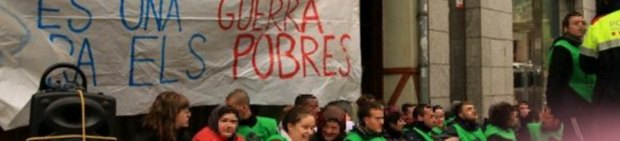 La PAH de Lleida denuncia l'ingrés hospitalari d'un militant per agressions de la Guàrdia Urbana