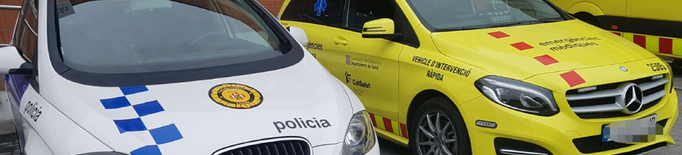 Detingut per clavar diversos cops unes tisores a un company de pis a Lleida