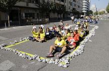 Carril bici d’Agrònoms a Cappont amb nous trams dins de la calçada