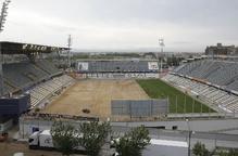 La gespa arriba a l’estadi