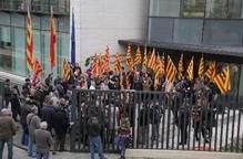 Protesta a favor de salaris, pensions i ocupació a Lleida