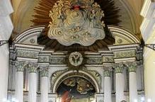 El retaule de la Granadella, 'primera' restauració del CAEM
