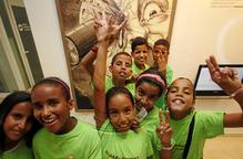 Arts plàstiques per als nens sahrauís que estiuegen a Lleida