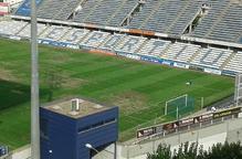 La millora de la gespa de l’estadi, al juny