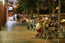 Campanya dels hotelers i la Paeria contra el soroll a les terrasses