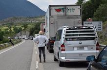 Mor una motorista per un xoc a Coll de Nargó