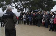 Homenatge als dos rurals tirotejats per un caçador a Aspa fa dos anys