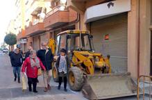 La Paeria millora el carrer les Roses i anuncia un gran parc a Palauet