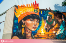 El mural ‘The horse’ de la francesa AnnaConda guanya el premi del públic del VII Torrefarrera Street Art Festival