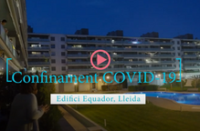 ⏯️ #VÍDEO | Concert de confinament a una comunitat de veïns de Lleida