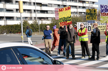 ⏯️ Talls intermitents a l'Ll-11 a Lleida per protestar contra les línies MAT projectades a l'Horta