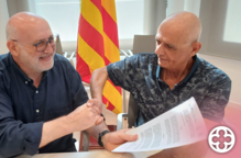 Gestió de Serveis Sanitaris i la Xarxa Solidària de Lleida promouran el voluntariat a l'Hospital Santa Maria