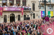 Lleida celebra l'ascens de l'ICG Força Lleida a l'ACB