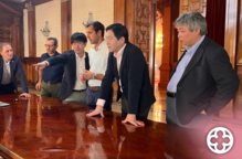 Empresaris japonesos visiten Lleida per conèixer el model agroalimentari de la província