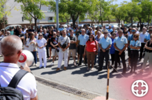 Un centenar de persones protesten a Lleida contra les agressions als treballadors de presons