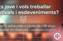 Nova càpsula formativa gratuïta de LleidaJove per treballar en festivals i esdeveniments d'oci