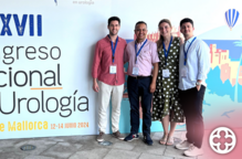 El servei d'Urologia de l'Arnau de Vilanova premiat al LXXXVII Congrés Nacional d'Urologia