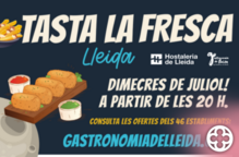 Hostaleria de Lleida celebra una nova edició de Tasta a la Fresca amb un circuit de més de 40 terrasses