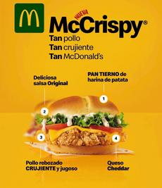 Sorteig 10 McMenús de la nova McCrispy Original a McDonald's Lleida!