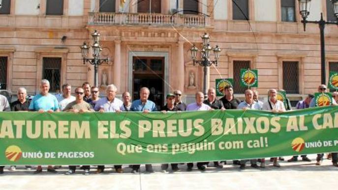 Productors de Lleida sol·liciten crèdits bonificats a l'Estat