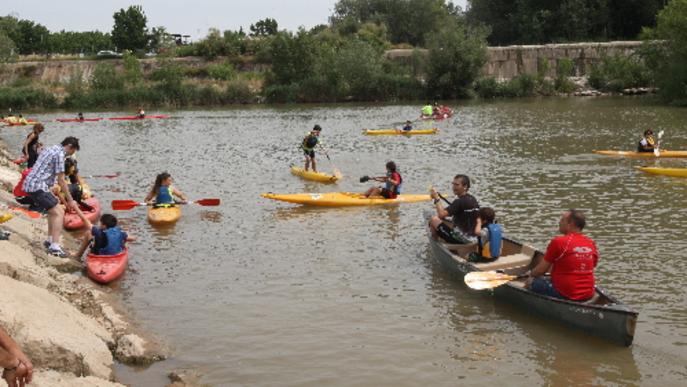 Ecologistes i Pardinyes reclamen que el Segre sigui “la platja de Lleida”