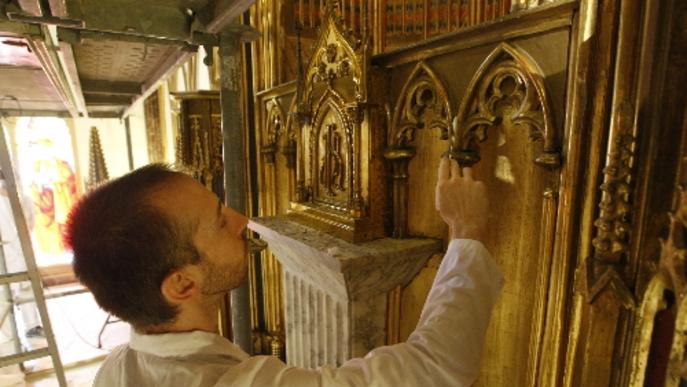 Inicien la restauració de l’oratori de la Verge Blanca