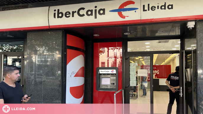 Detenen a Saragossa l'home que va atracar dilluns una oficina bancària a Lleida