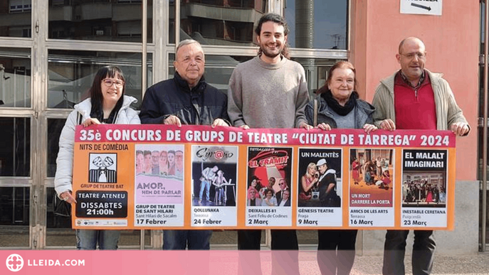 El gènere de la comèdia regna al 35è Concurs de Grups de Teatre Ciutat de Tàrrega