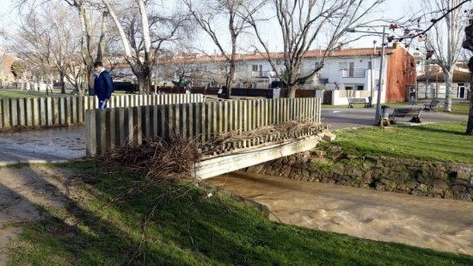 Agramunt recupera la normalitat després de la rovinada del Sió pel temporal Glòria