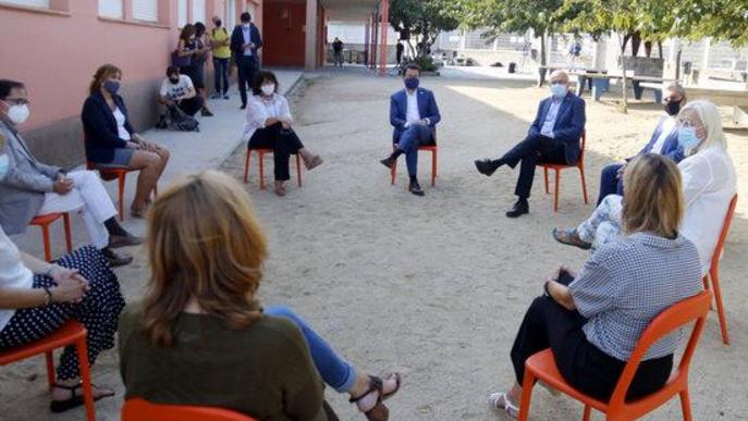 ⏯️ Bargalló demana a les famílies absentistes que "confiïn" en l'escola, "la segona casa dels alumnes"