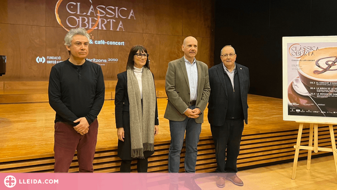 ‘Clàssica oberta’, el nou cicle en format cafè concert que reinventa la clàssica a Lleida