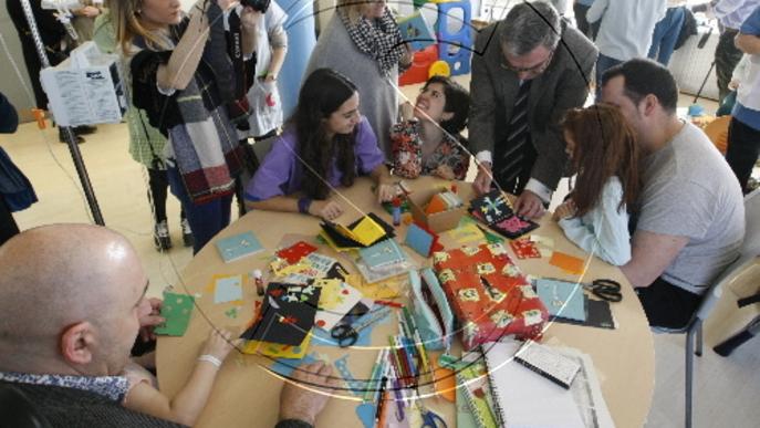 Infants ingressats a l’Arnau participen en un taller d’Animac