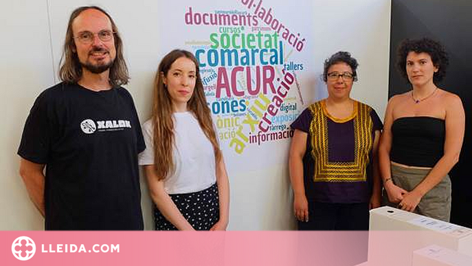 L'Arxiu Comarcal de l'Urgell aplega tres artistes a Tàrrega en una nova edició de residències creatives