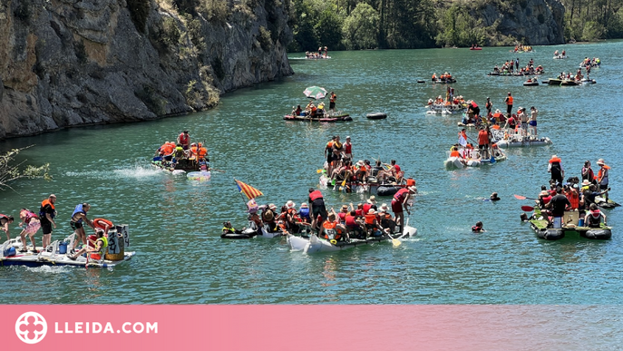 Balaguer suspèn la baixada de barques de la Transsegre per la sequera