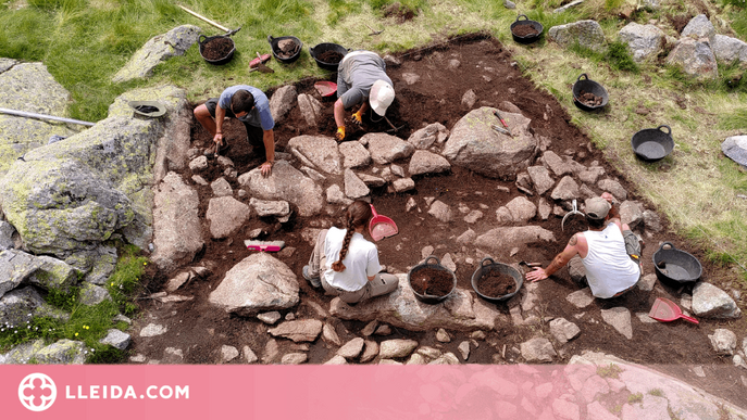 Descobreixen una casa d'uns 3.800 anys d'antiguitat al Parc Nacional d'Aigüestortes