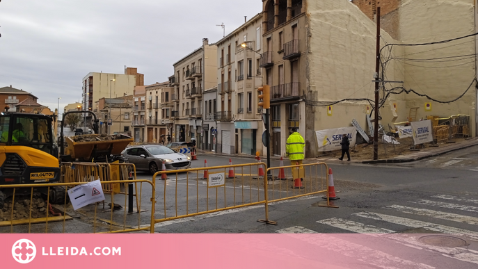 Comencen les obres per millorar la mobilitat a la zona dels semàfors de Cervera