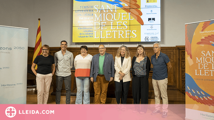 Horitzons 2050 presenta el Sant Miquel de les Lletres, una setmana de literatura en català a Lleida