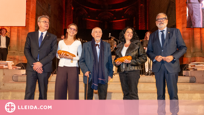 La Seu Vella es vesteix de gala amb el lliurament dels Premis Literaris i el reconeixement a Vallverdú