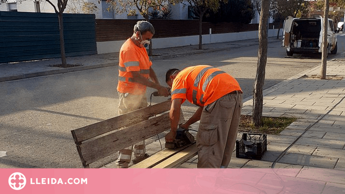 Neteja intensiva a Ciutat Jardí de Lleida