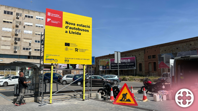 Inicien els primers treballs de construcció de la nova estació d'autobusos de Lleida