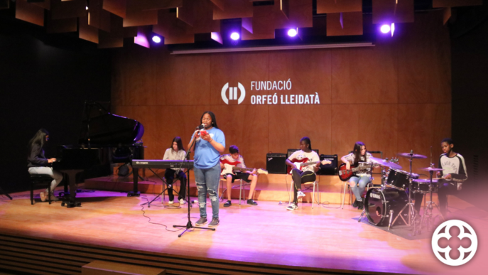 La Fundació Orfeó Lleidatà impulsa la inclusió musical amb el projecte 'Combo Jove'