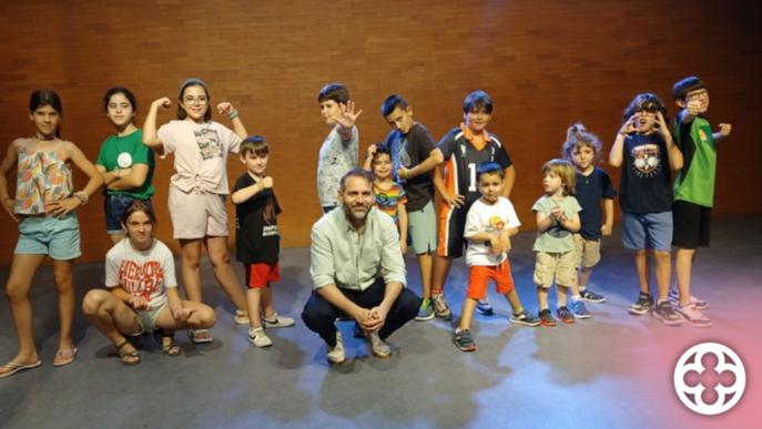 Mig centenar de nens i nenes participen en els casals d'estiu de l'Aula Municipal de Teatre de Lleida