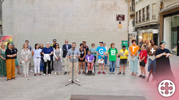 Lleida celebra el Dia Internacional de l'Orgull LGTBI+