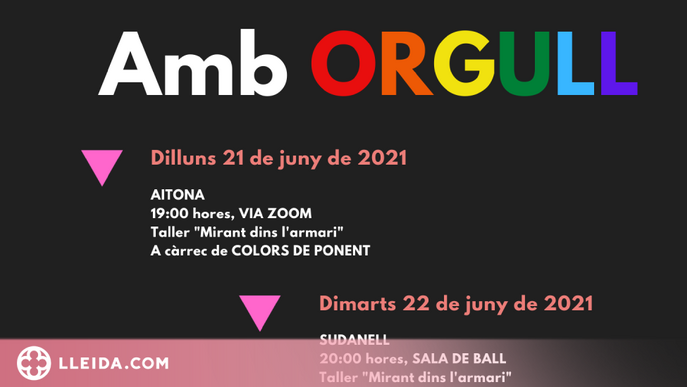 El Segrià celebra ‘Amb orgull’ el Dia LGBTIQ+