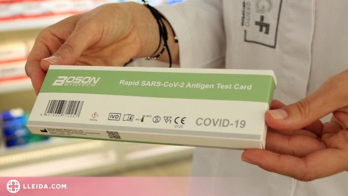 ⏯️ Les farmàcies preveuen una demanda "alta" de tests a partir d'aquest dijous
